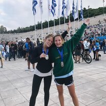 CYA Students at the Athens Marathon CYA Students at the Athens Marathon