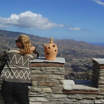 CYA Student and Pottery  CYA Student and Pottery