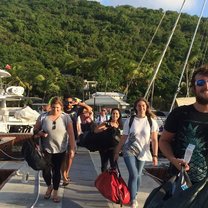 Arriving Showing up to the dock