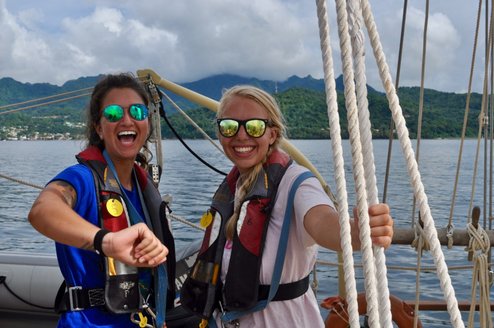 Seamester: BVI to Grenada- 80 days All smiles on Ocean Star