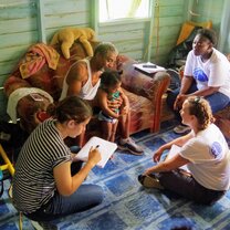 Community Based Rehab group talking