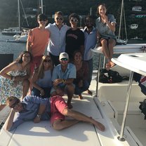 Fire Bolts last night together. The night before we departed to go home after 20days together.