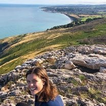 This was during my first week in Ireland! We walked the Bray to Greystones cliff walk!