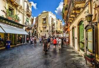 Street in Italy Pixabay Featured The Best Universities in Italy for International Students Featured